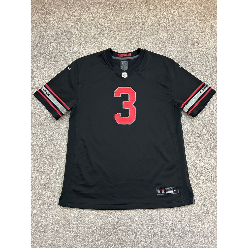 Nike Arizona Cardinals Jersey Mens XL Black Excellent Budda Baker 3 Bird Gang